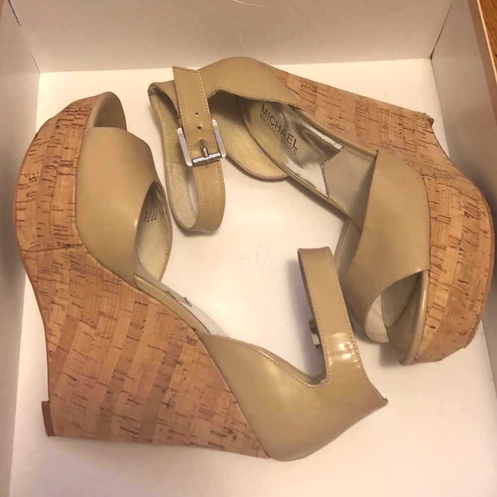 michael kors sandal wedges